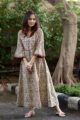 Image for Kusvaa Wa322a Kalamkari A Line Bell Sleeves Kurta 3