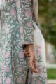 Image for Kusvaa Wsr92 Sublime Green Kurta Dupatta Set 12