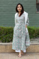 Image for Kusvaa Wsr92 Sublime Green Kurta Dupatta Set 5