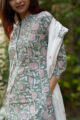Image for Kusvaa Wsr92 Sublime Green Kurta Dupatta Set 9