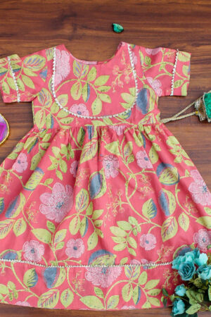 Image for Kusvaa Aj05 Deep Blush And Pink Dress Look