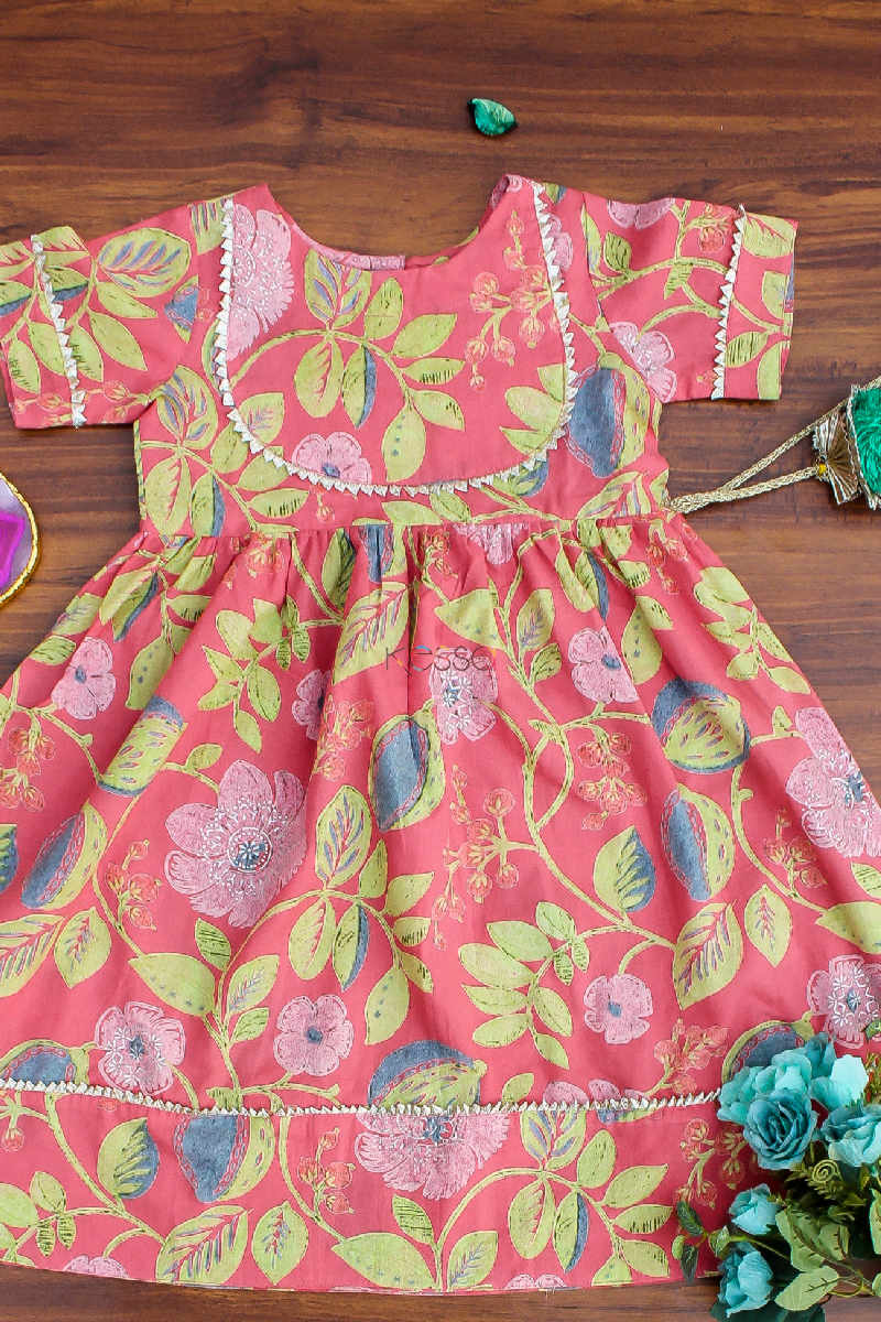 Image for Kusvaa Aj05 Deep Blush And Pink Dress Look