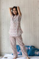 Image for Kusvaa De06 Copper Rose And White Jammies Set Look