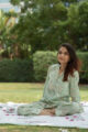 Image for Kusvaa Jsr03 Gurkha Green And White Jammies Set 2