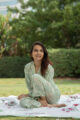 Image for Kusvaa Jsr03 Gurkha Green And White Jammies Set 3