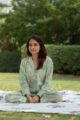 Image for Kusvaa Jsr03 Gurkha Green And White Jammies Set