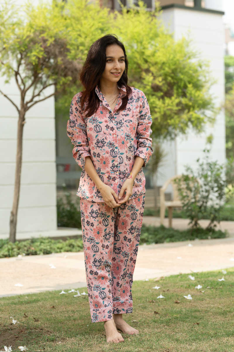 Image for Kusvaa Jsr04 Eunry Multi Colour Jaal Printn Jammie Set 1