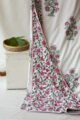 Image for Kusvaa Kad02 Cannon Pink Mughal Print Double Bed Dohar 1 Closeup