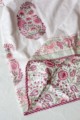 Image for Kusvaa Kad05 Coral Tree Mughal Print Double Bed Dohar 1 Closeup