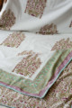 Image for Kusvaa Kad06 Santa Fe Mughal Print Double Bed Dohar 1 Closeup
