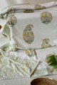 Image for Kusvaa Kad07 Driftwood Mughal Double Bed Dohar 1 Look