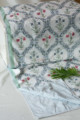 Image for Kusvaa Kad08 Edward Mughal Double Bed Dohar 1 Look