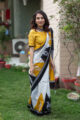 Image for Kusvaa Kunf05 Sunshine Tribal Bengal Silk Saree 1