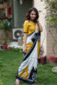 Image for Kusvaa Kunf05 Sunshine Tribal Bengal Silk Saree 2