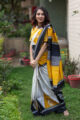 Image for Kusvaa Kunf05 Sunshine Tribal Bengal Silk Saree 3