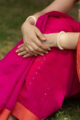 Image for Kusvaa Kurt01 Jazberry Jam Chanderi Saree 6