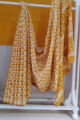 Image for Kusvaa Kurt17 Mustard Cotton Mull Saree 2