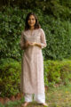 Image for Kusvaa Taf25 Quicksand Basic Kurta Look 1