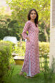 Image for Kusvaa Ws545 Coral Tree Cotton Straight Kurta 3