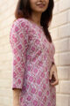 Image for Kusvaa Ws545 Coral Tree Cotton Straight Kurta 6