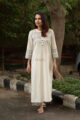Image for Kusvaa Ws546 Cream South Cotton Kurta With Palazzo Look 6
