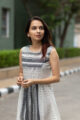 Image for Kusvaa Ws552 Black And Grey South Cotton Dress Front