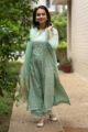 Image for Kusvaa Ws553 Amulet Green Zari Kurta Pant Set Look 2