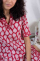 Image for Kusvaa De11 Old Brick Block Printed Jammies Set Closeup