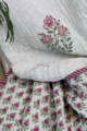Image for Kusvaa Kaq32 Cadillac Double Bed Quilt Closeup