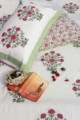 Image for Kusvaa Kpb01 Tapestry Red Mughal Print Bedsheet Set Of 3 Look