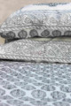 Image for Kusvaa Kpb07 Black White Bedsheet Two Pillow Covers 4