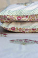 Image for Kusvaa Kpb08 Lotus Pink Jaal Bedsheet Two Pillow Covers 4