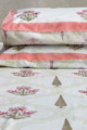 Image for Kusvaa Kpb10 Petite Orchid Green Bedsheet Two Pillow Covers