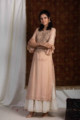 Image for Kusvaa Kupa03 Muesli Muslin Handwork Kurta Front