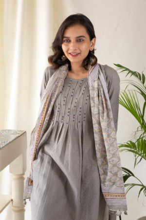 Image for Kusvaa Ws555 Earth Bound South Cotton Kurti