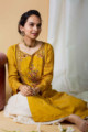 Image for Kupa06 Reno Sand Muslin Kurta Sitting