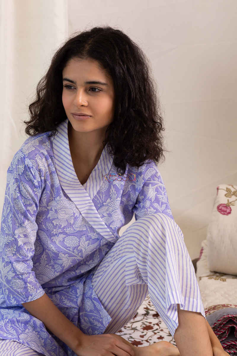 Image for Kusvaa De14 Kimberly Purple Jammies Set