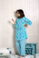 Image for Kusvaa De17 Tradewind Blue Jammies Set Side