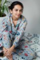 Image for Kusvaa Jsr05 Tiara Blue Jammies Set Print