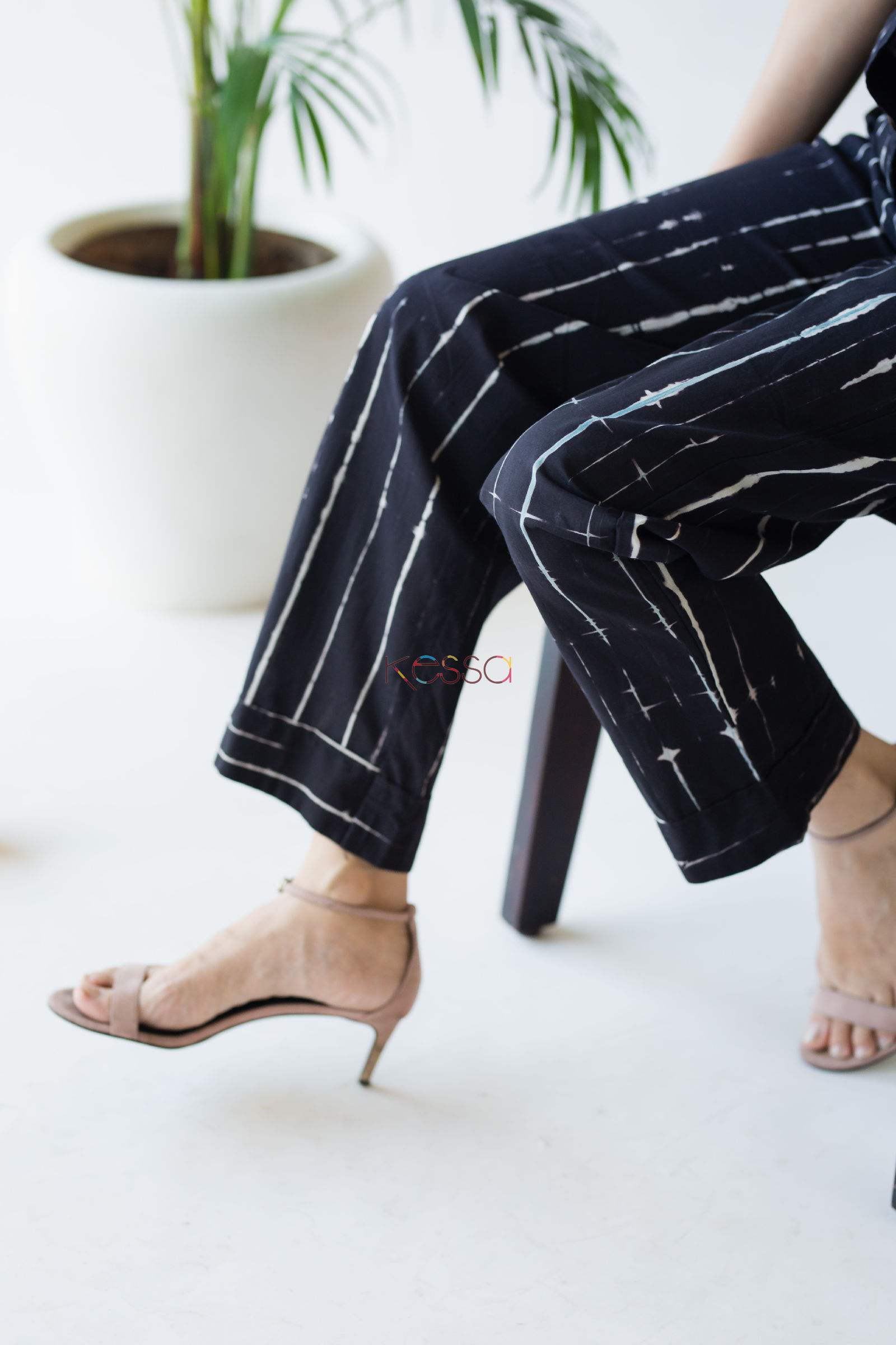 Image for Kusvaa Kc54 Black Tie Dye Top Pant Set Bottom Hd