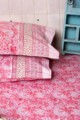 Image for Kusvaa Kjb01 Charm Pink Bedsheet With Two Pillow Cover 1