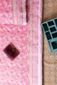 Image for Kusvaa Kjb01 Charm Pink Bedsheet With Two Pillow Cover 3