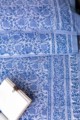 Image for Kusvaa Kjb02 San Marino Blue Bedsheet With Two Pillow Cover 1