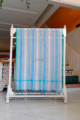 Image for Kusvaa Kudu03a Chanderi Blue And White Dupatta 1