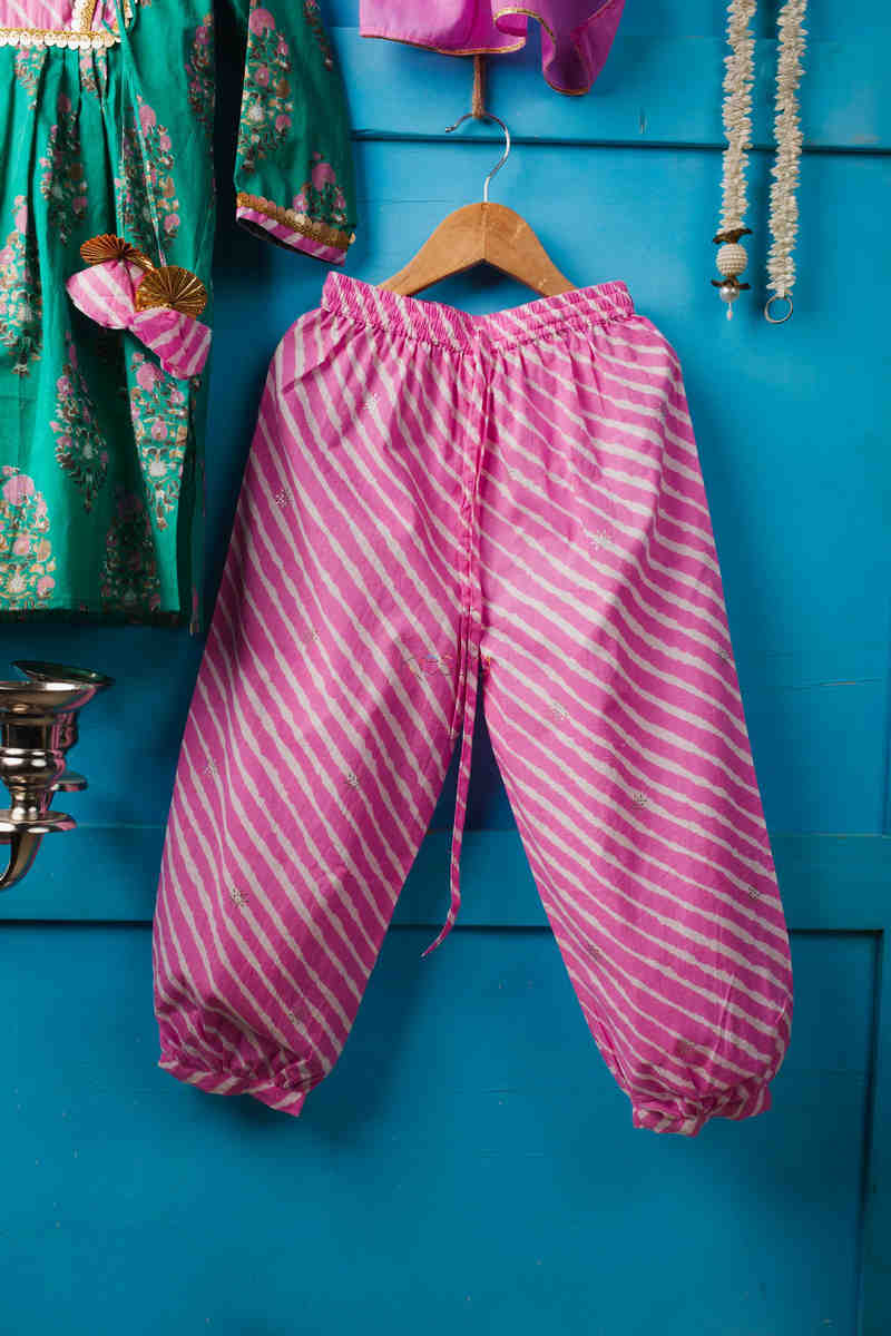 Image for Kusvaa Aj11 Viridian Green Pink Complete Suit Set Bottom