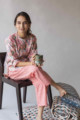 Image for Kusvaa De21 Sea Pink Peach Jammies Set Bottom