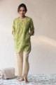 Image for Kusvaa De24 Wild Willow Green Jammies Set Front