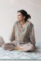 Image for Kusvaa De25 Eunry Pink Jammies Set Sitting