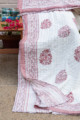 Image for Kusvaa Kaq61 Careys Pink Double Bed Quilt 1
