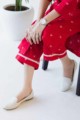 Image for Kusvaa Kc56 Tamirillo Red Pant Set Bottom